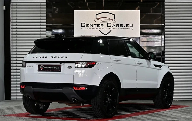 Land Rover Range Rover Evoque cena 153748 przebieg: 75000, rok produkcji 2018 z Miejska Górka małe 742